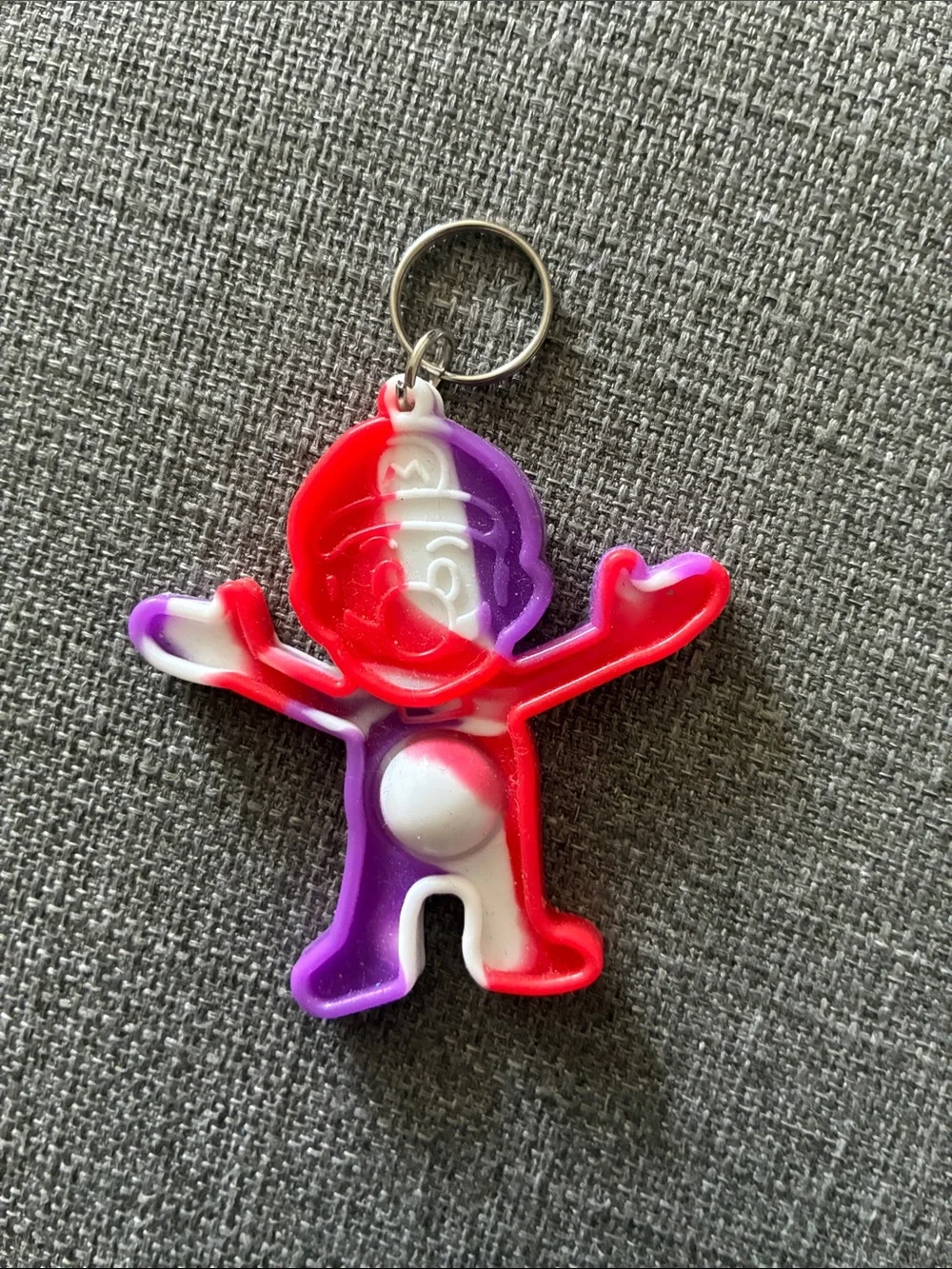 Mario-Themed Mini Pop It Keychain
